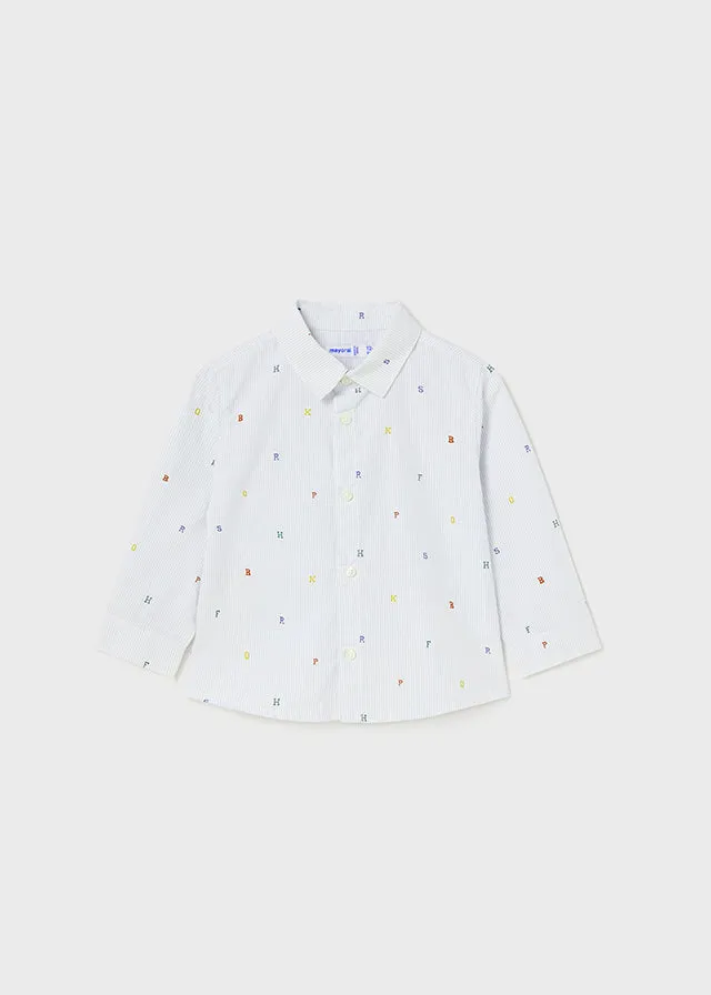 Mayoral Baby Boy Letters Shirt