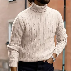 Men's Turtleneck Sweater for Elegant & Casual Looks – Daniel