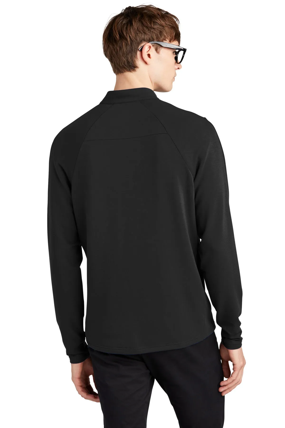Mercer Mettle Stretch 1/4-Zip Pullover MM3010 Deep Black