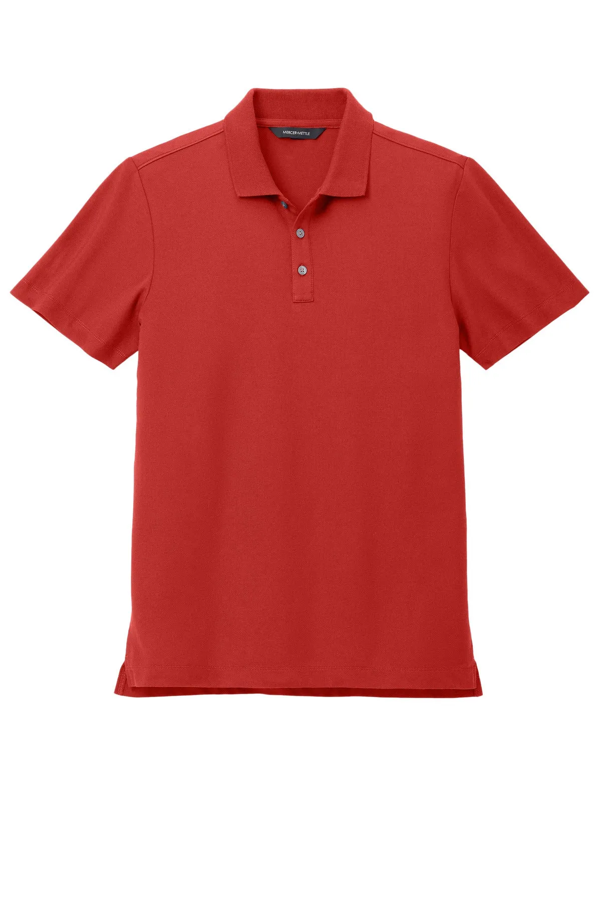 Mercer Mettle Stretch Pique Polo MM1004 Apple Red