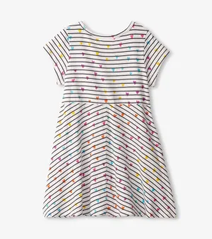 Mini Hearts Tee Dress