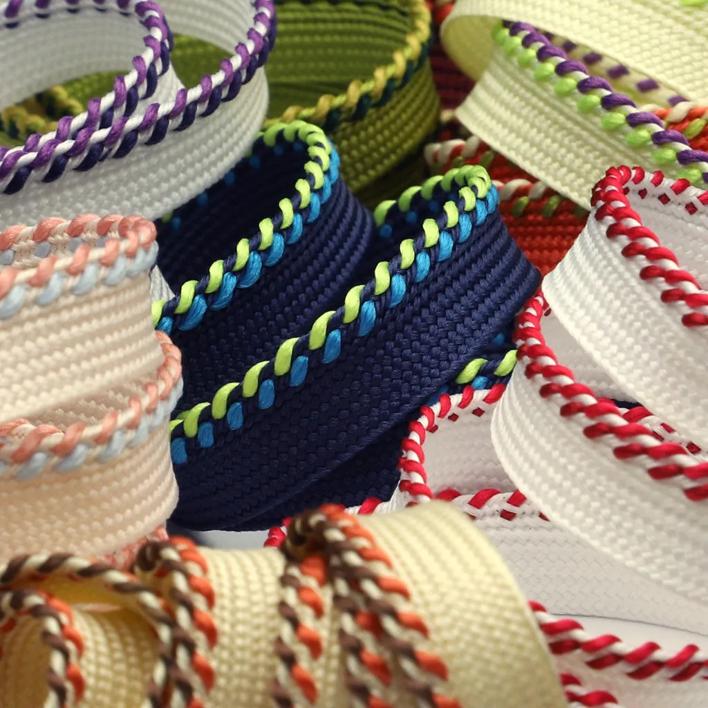 Mix Stitch Piping #01 White & Ficelle & Cream