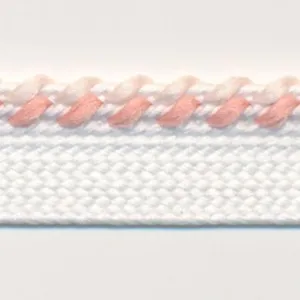 Mix Stitch Piping #06 White & Apricot & Honey Cream