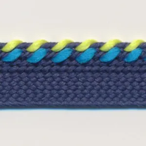 Mix Stitch Piping #30 Old Navy & Peacock & Acid Green