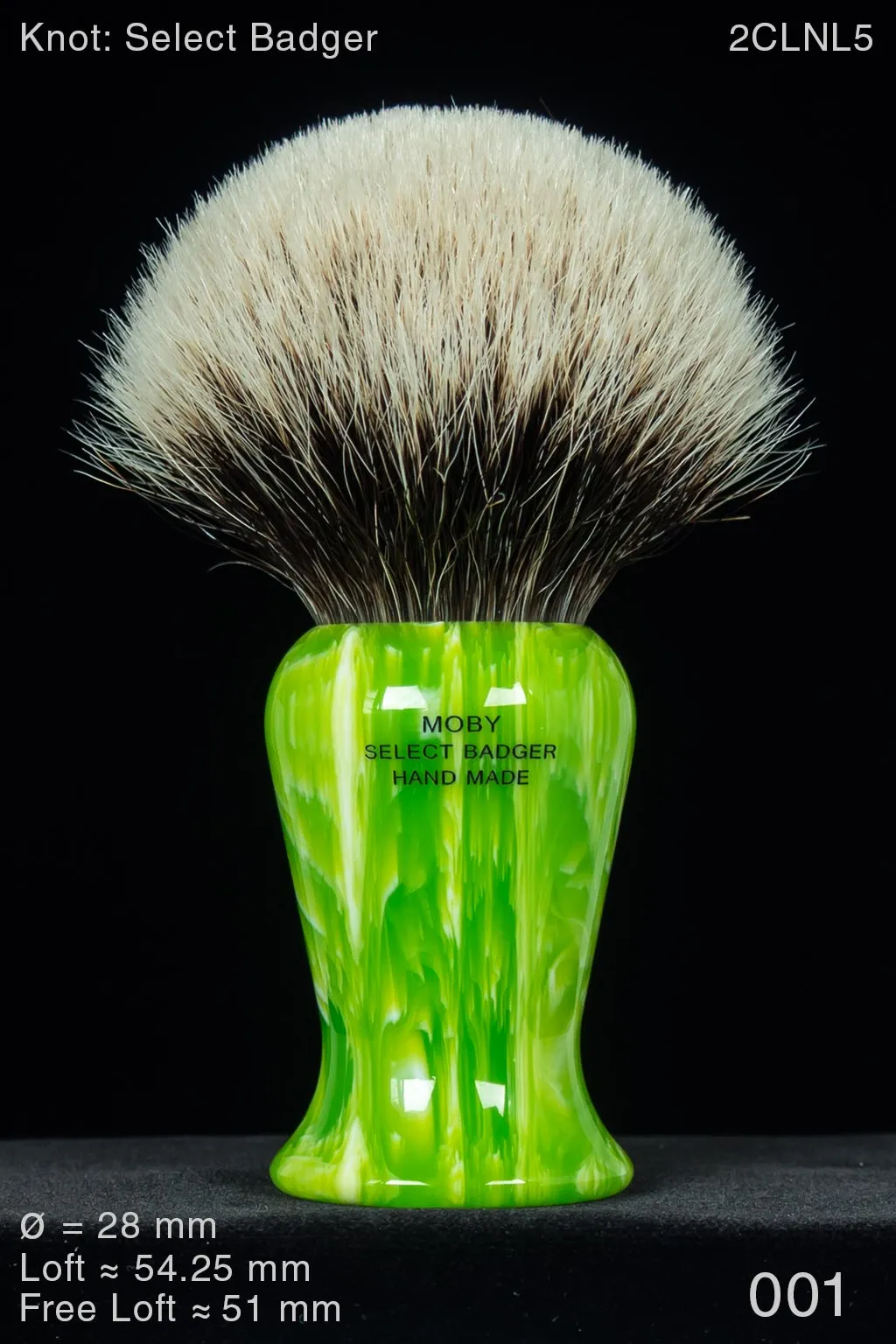 Moby 28 mm Lime