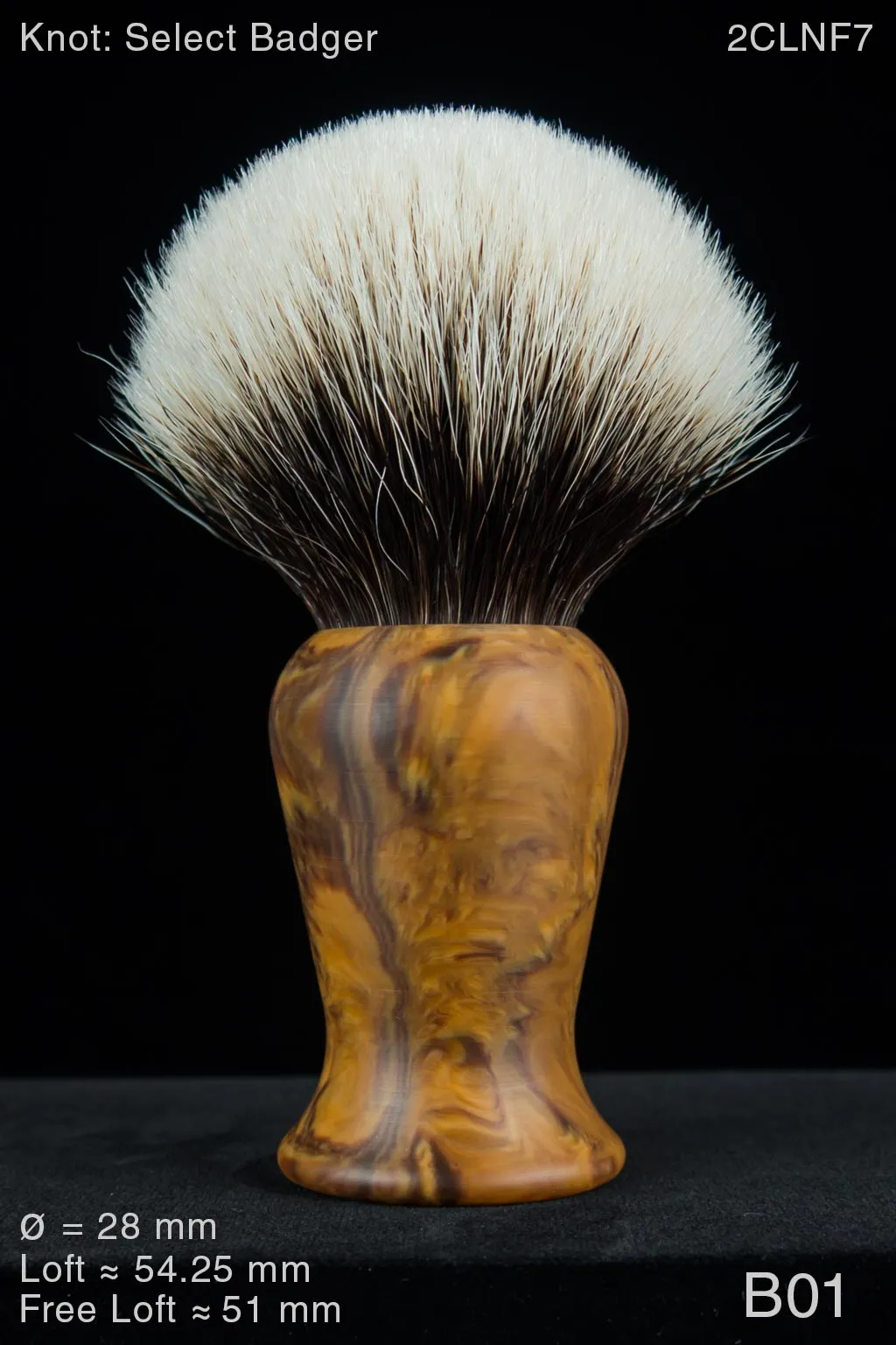 Moby 28 mm Satin Briar