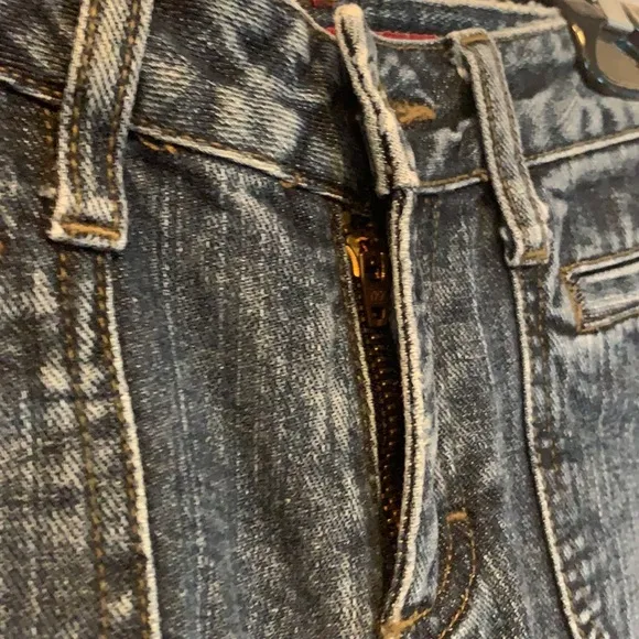 Mudd jeans flare wide leg size 0 junior women’s denim blue