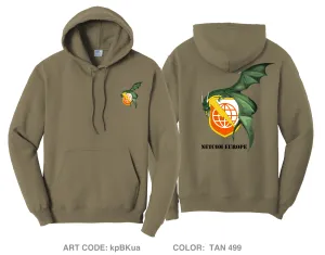 NETWORK ENTERPRISE TECHNOLOGY COMMAND EUROPE FUNDRAISING COLLECTION Comfort Unisex Hooded Sweatshirt - kpBKua