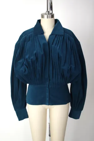 Norma Kamali Corduroy Pleated Jacket