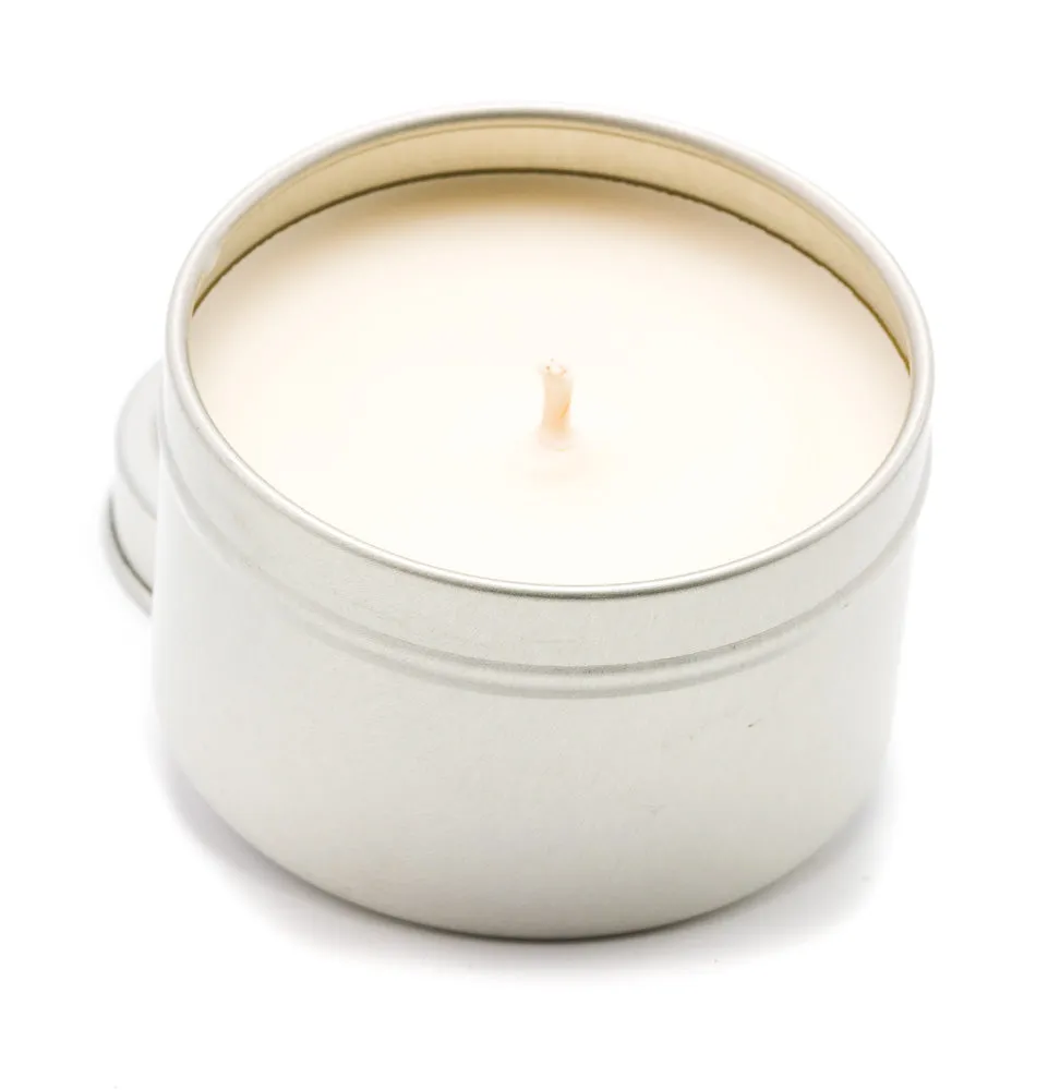 Oatmeal Milk & Honey Soy Wax Candle in Tin | Cozy & Inviting Aroma
