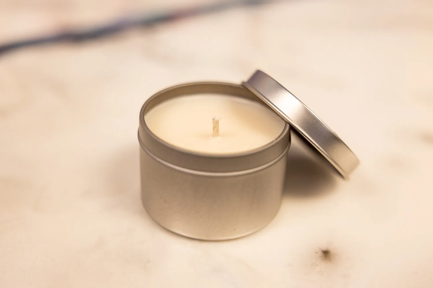 Oatmeal Milk & Honey Soy Wax Candle in Tin | Cozy & Inviting Aroma