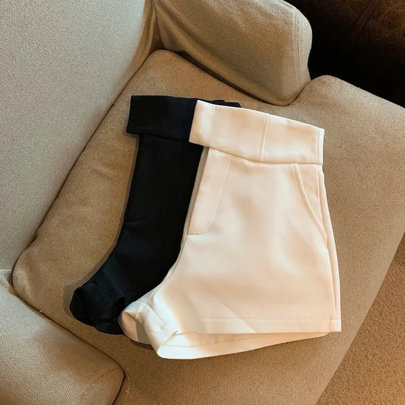 Obsidian PhoenixHarajuku-Inspired High-Waisted A-Line Shorts