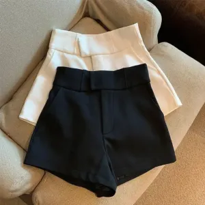 Obsidian PhoenixHarajuku-Inspired High-Waisted A-Line Shorts