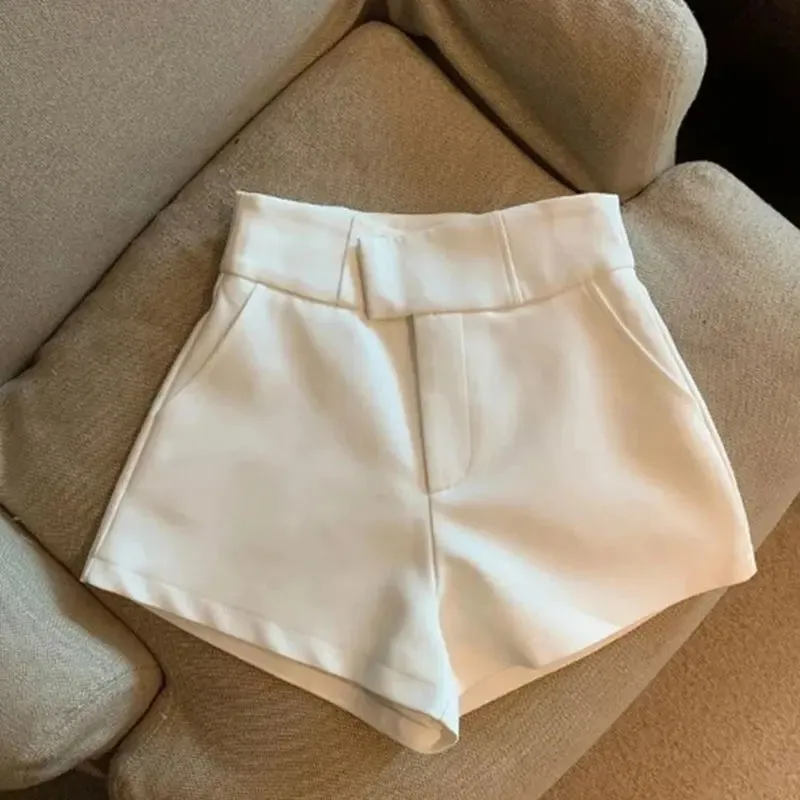 Obsidian PhoenixHarajuku-Inspired High-Waisted A-Line Shorts
