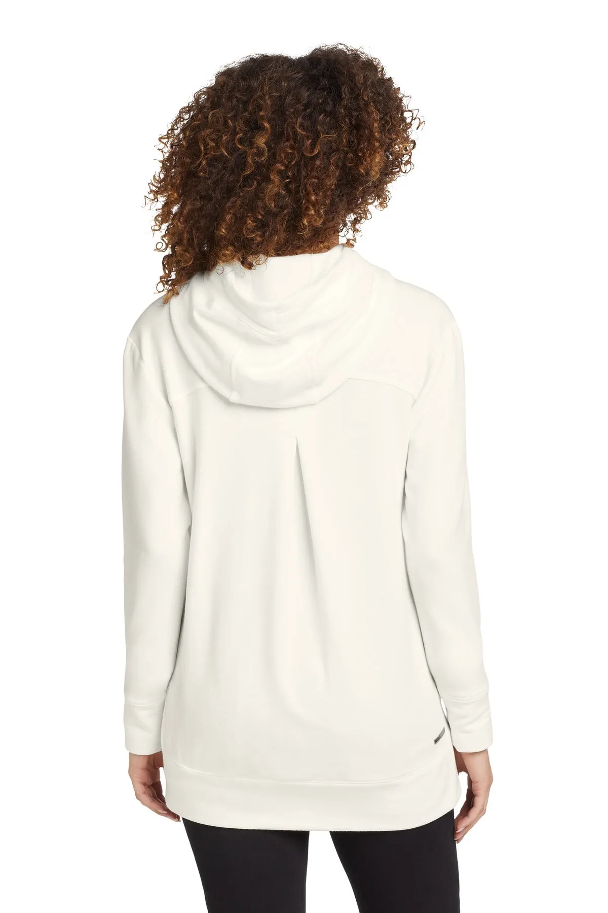 OGIO  Women's Luuma Pullover Fleece Hoodie. LOG810 Ivory Snow