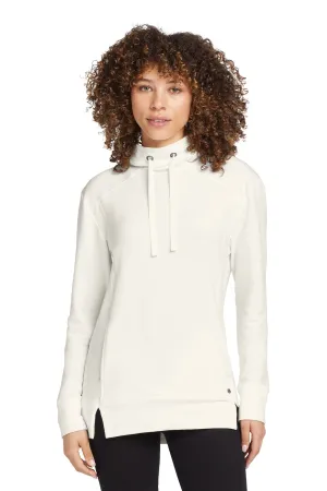 OGIO  Women's Luuma Pullover Fleece Hoodie. LOG810 Ivory Snow