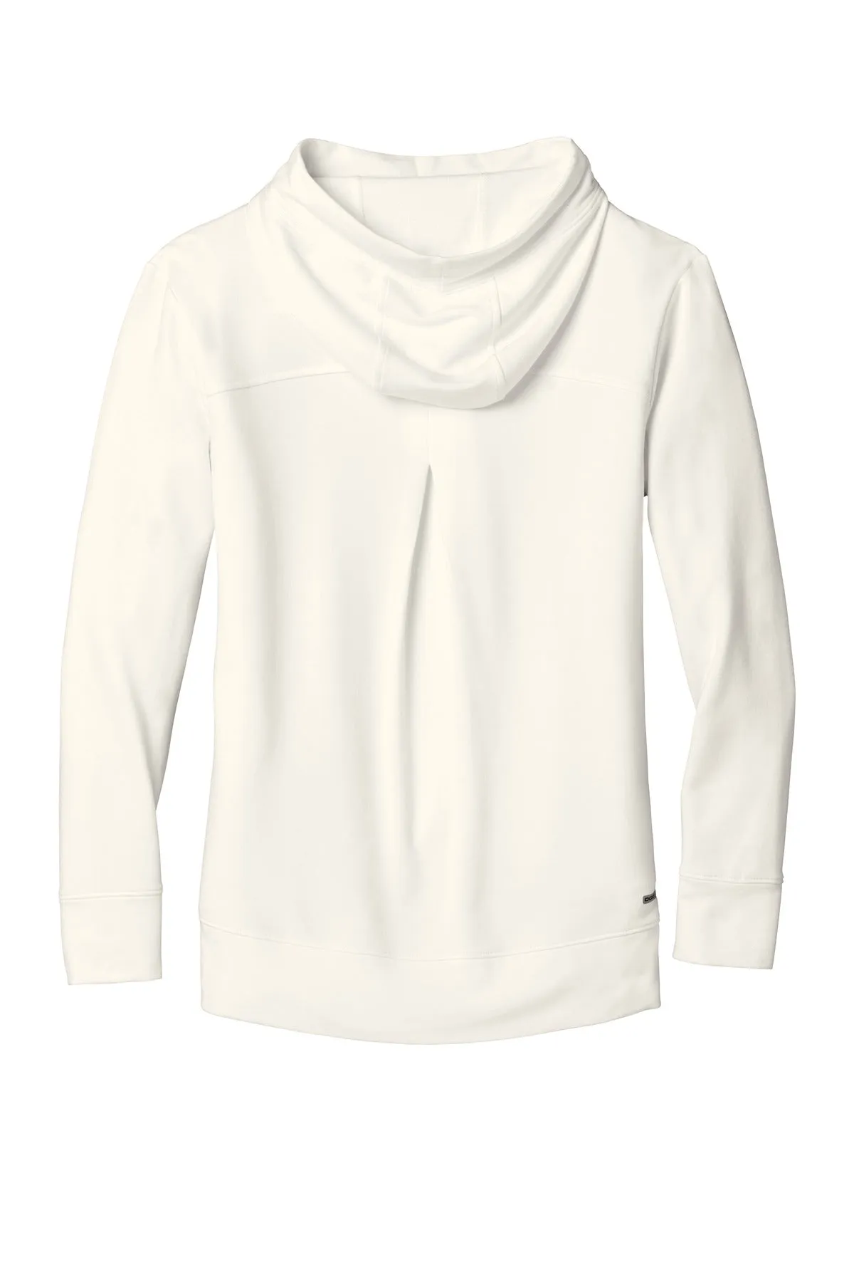 OGIO  Women's Luuma Pullover Fleece Hoodie. LOG810 Ivory Snow