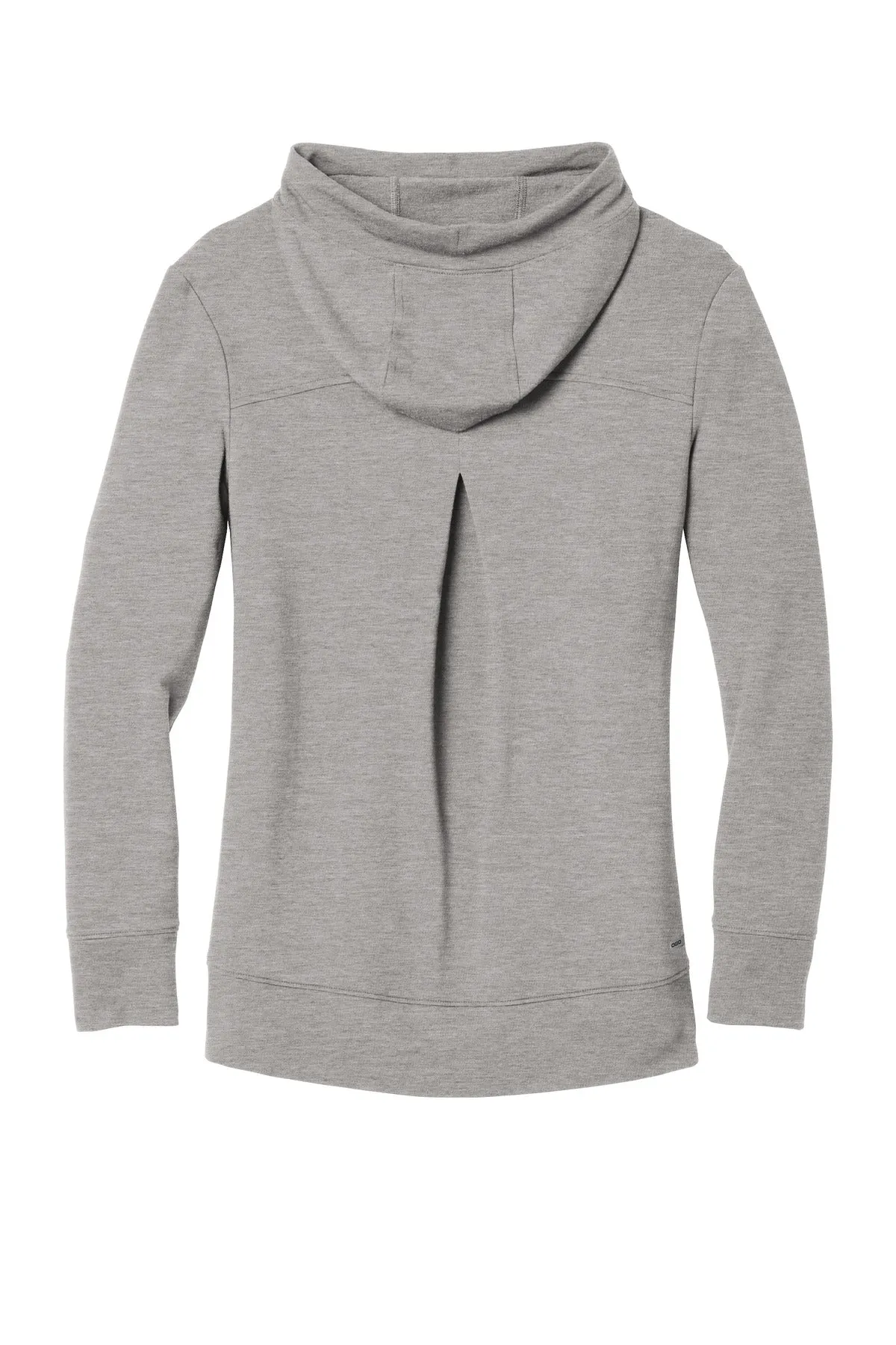 OGIO  Women's Luuma Pullover Fleece Hoodie. LOG810 Petrol Grey Heather