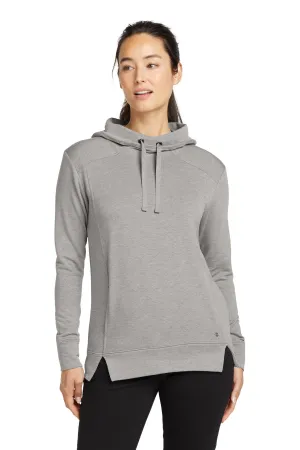 OGIO  Women's Luuma Pullover Fleece Hoodie. LOG810 Petrol Grey Heather