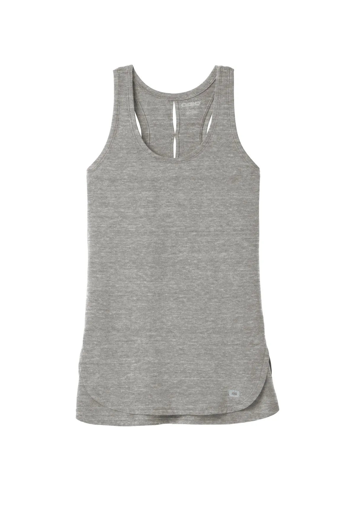 OGIO  Women's Luuma Tank. LOG801 Petrol Grey Heather