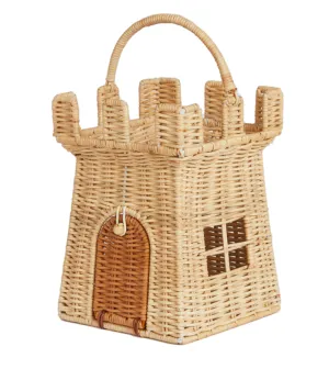 Olli Ella Rattan Castle Basket
