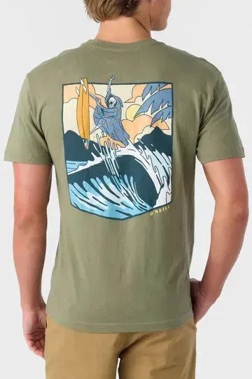 Oneill Men's Nosepick Standard Fit Tee