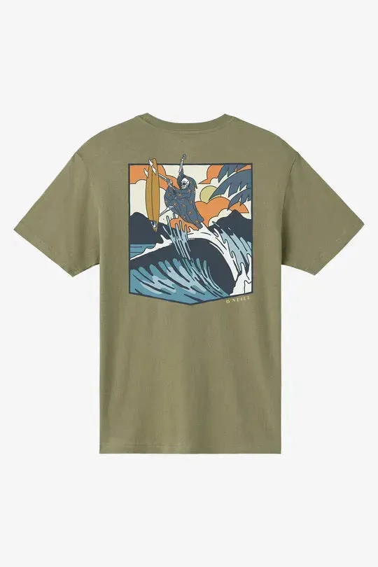 Oneill Men's Nosepick Standard Fit Tee