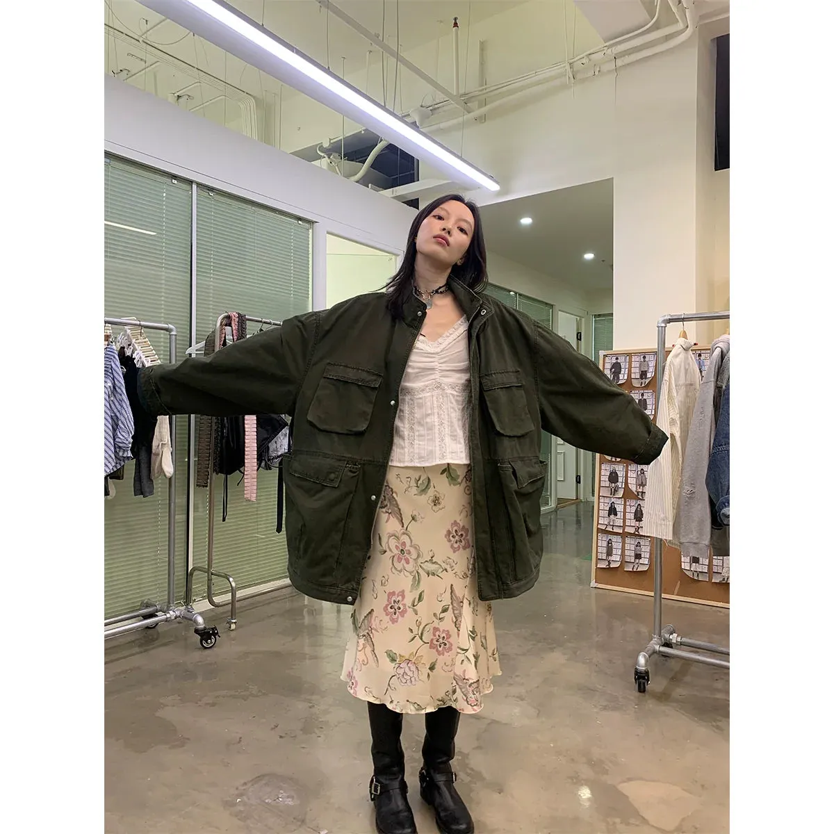 Oversized Utility Jacket