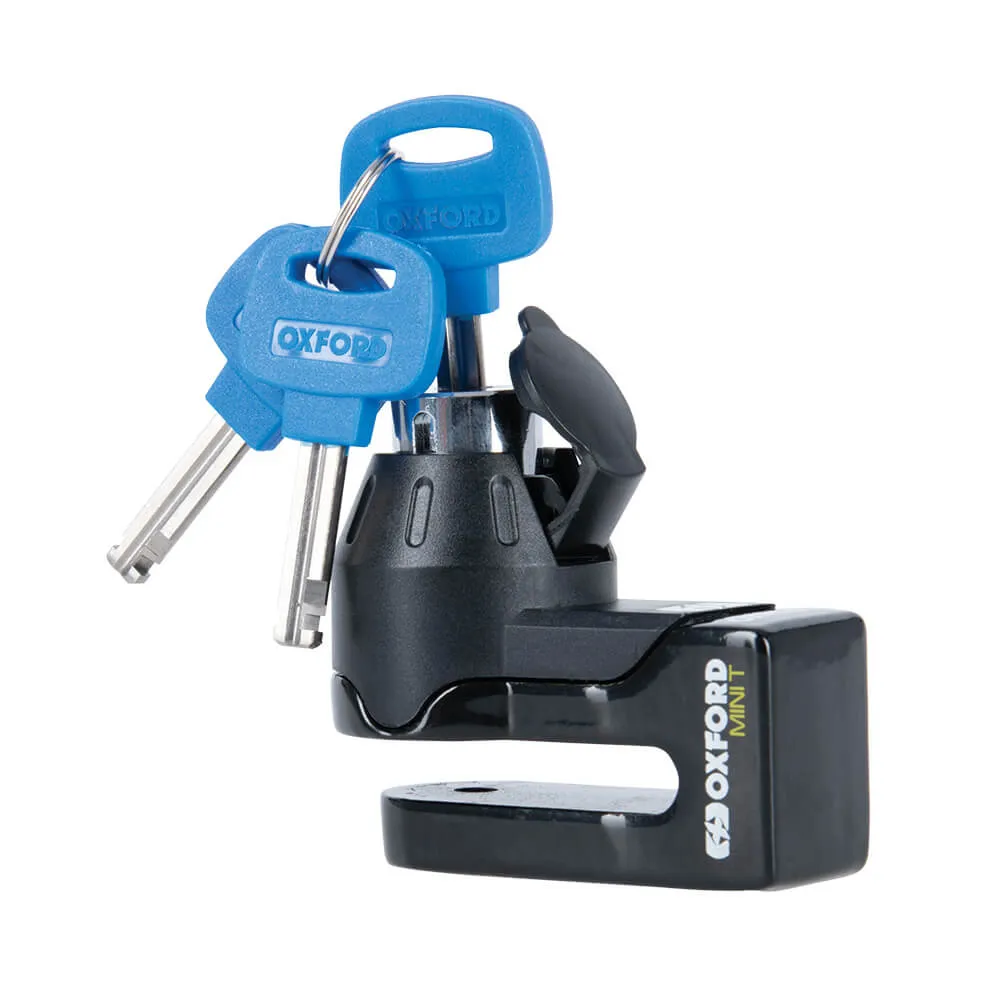 Oxford Mini T Disc Lock Black