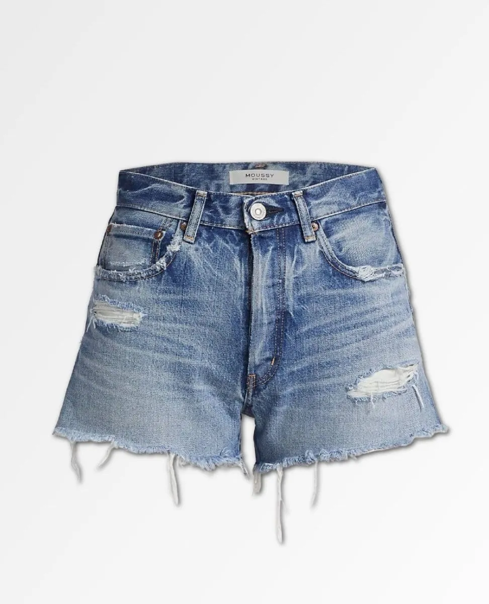 Packard Distressed Denim Cut-Offs