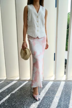 Palermo Maxi Skirt in Ballerina Pink