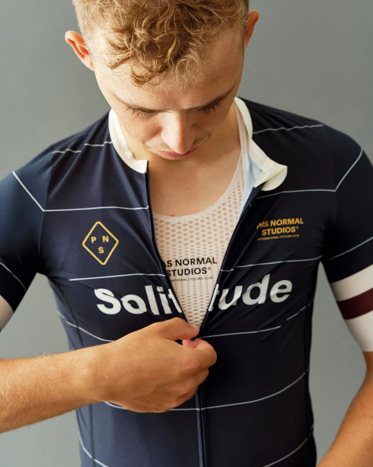 Pas Normal Studios - Solitude Late Drop Jersey - Navy