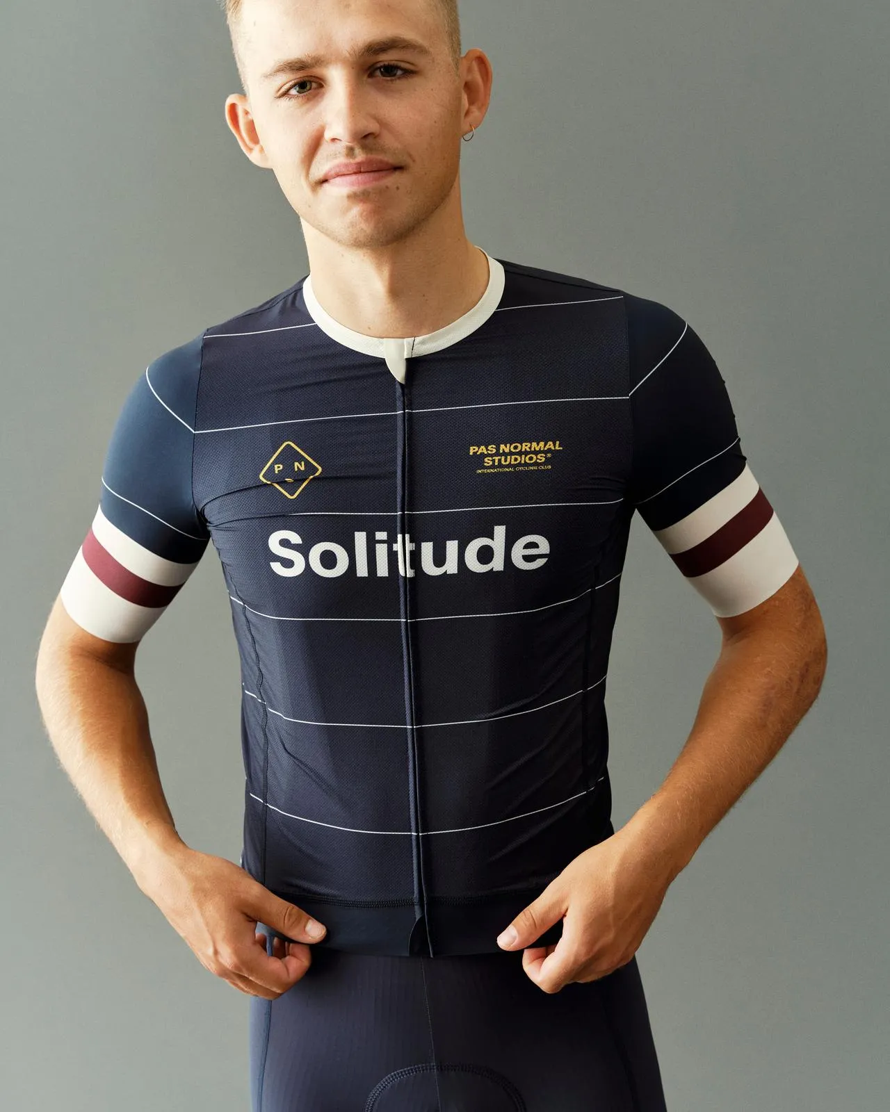 Pas Normal Studios - Solitude Late Drop Jersey - Navy