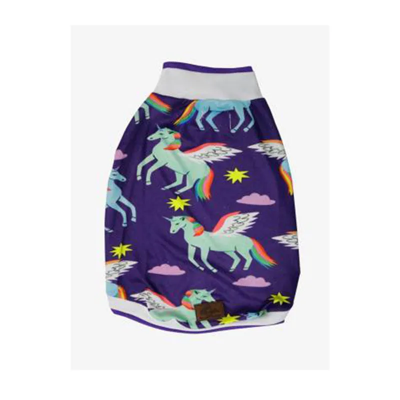 Pawsindia Unicorn T-Shirt For Dog, Purple