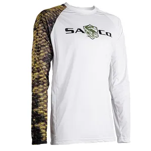 Performance Long Sleeve Shirt | White | Bass