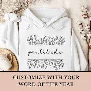 Personalized Word of the Year Hoodie