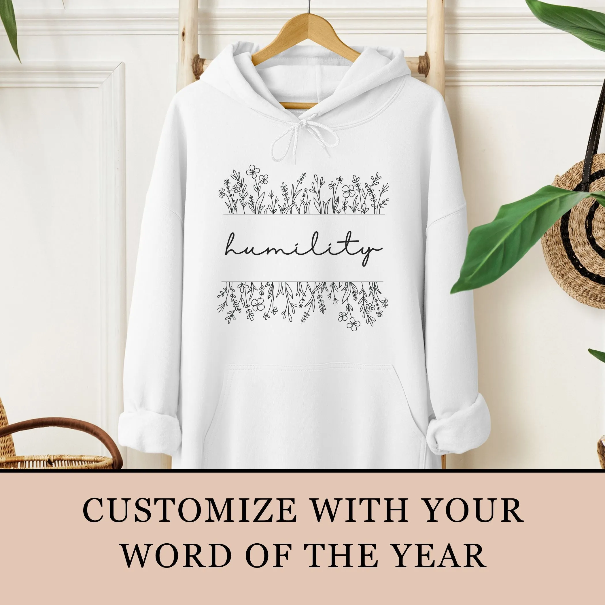 Personalized Word of the Year Hoodie