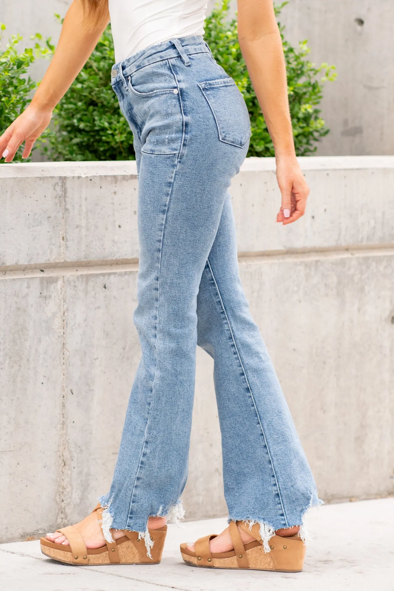 Petite Hawthorn High Rise Flare Regular & Plus Sizes