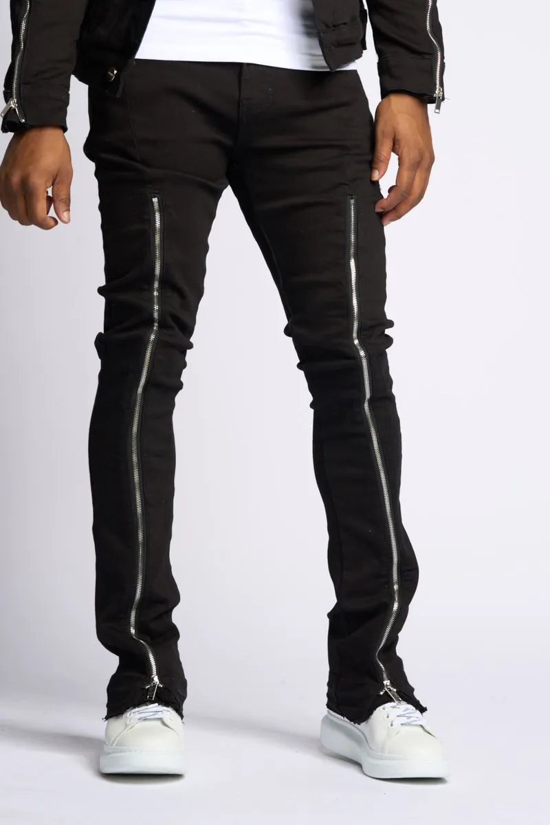 PHEELINGS WITHDRAWN STACKED DENIM (BLACK)
