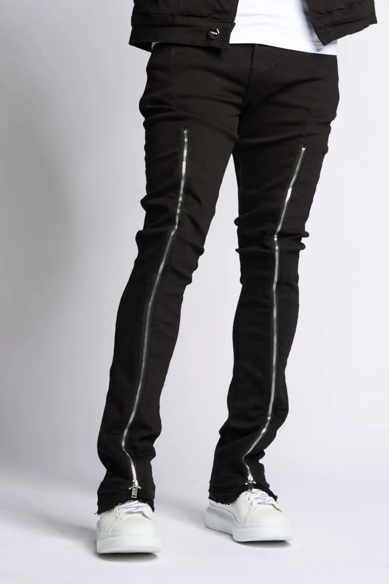PHEELINGS WITHDRAWN STACKED DENIM (BLACK)