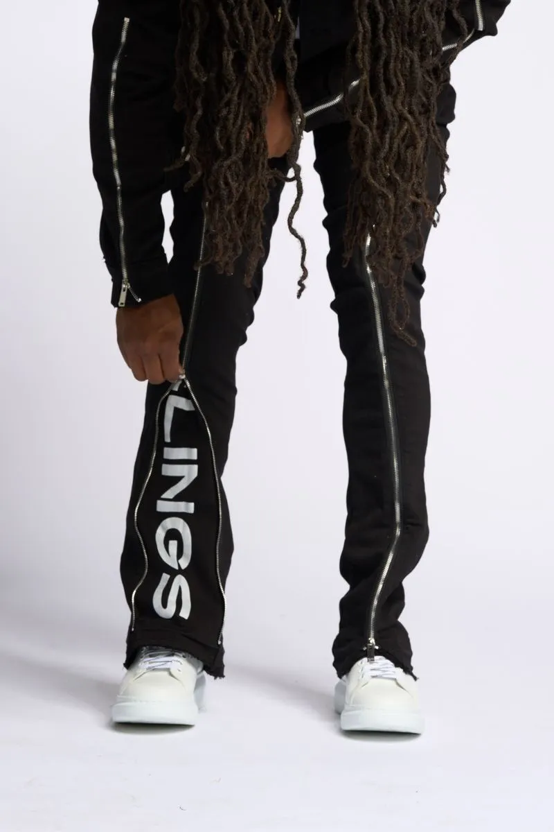 PHEELINGS WITHDRAWN STACKED DENIM (BLACK)