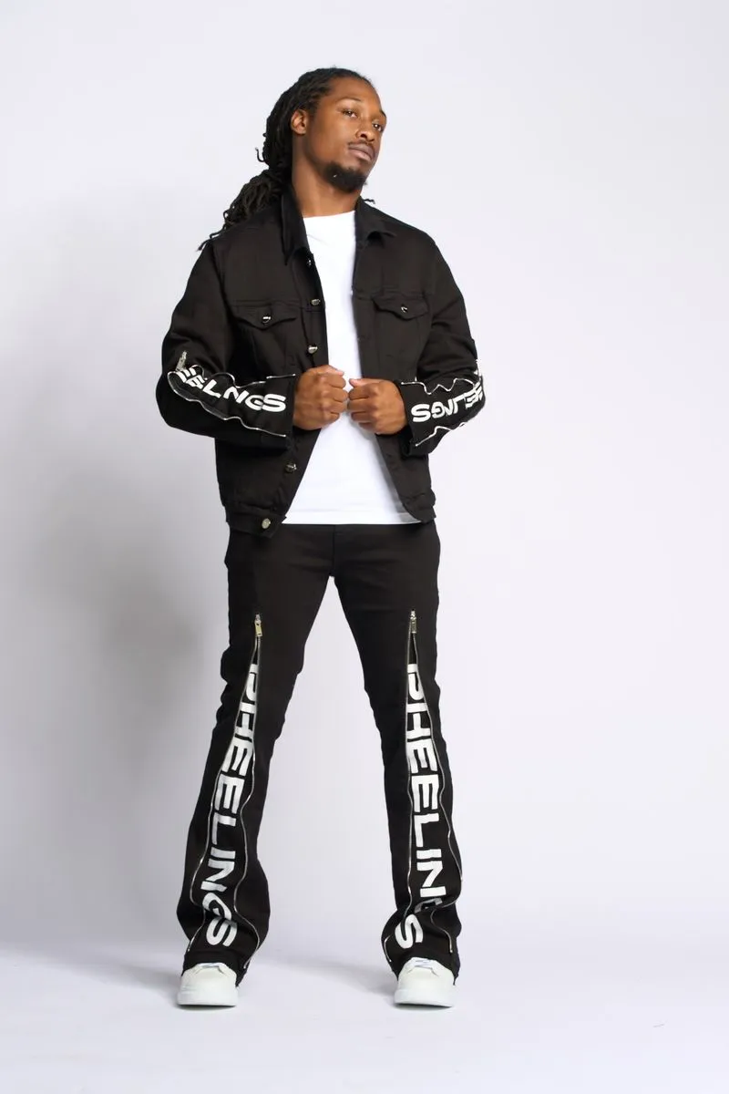 PHEELINGS WITHDRAWN STACKED DENIM (BLACK)