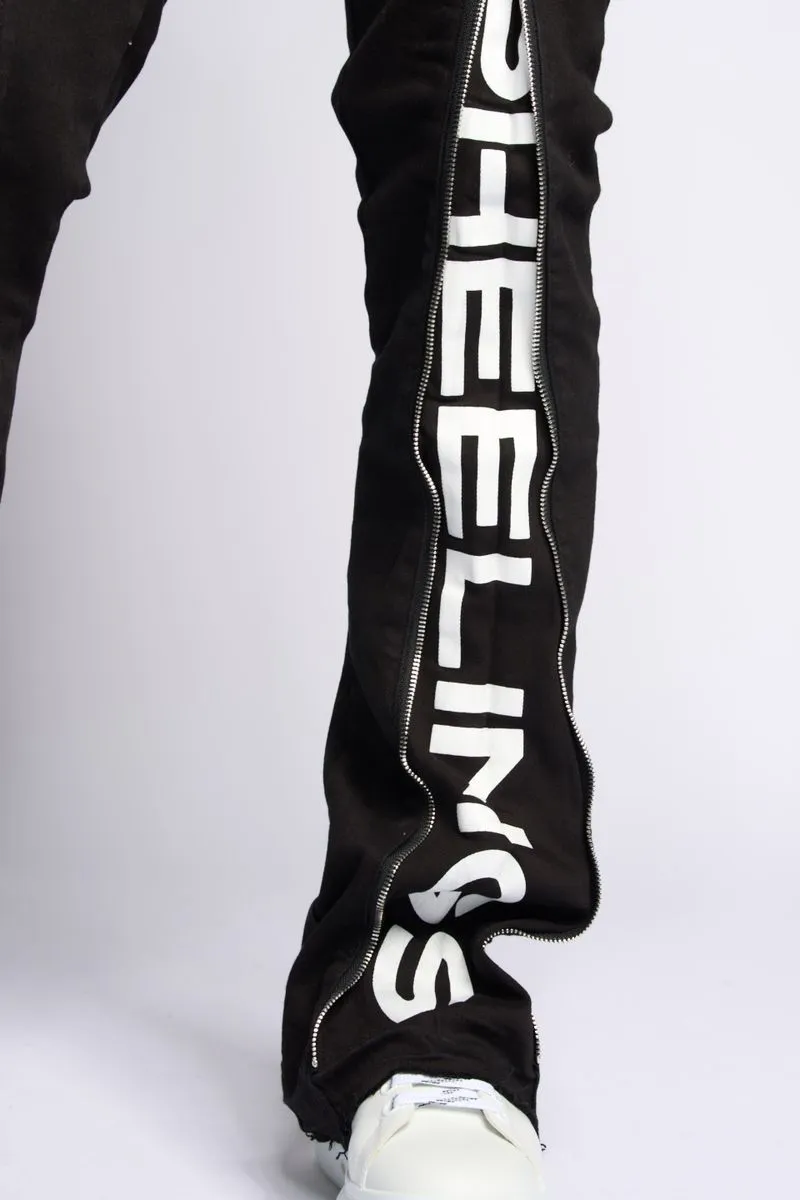 PHEELINGS WITHDRAWN STACKED DENIM (BLACK)