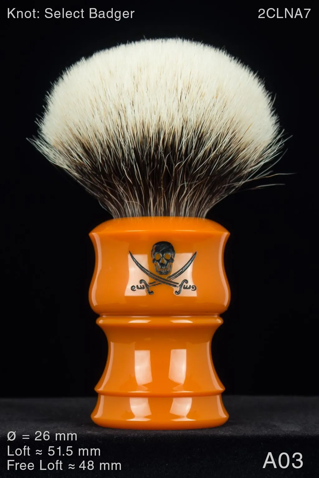 Pirate 26 mm Butterscotch