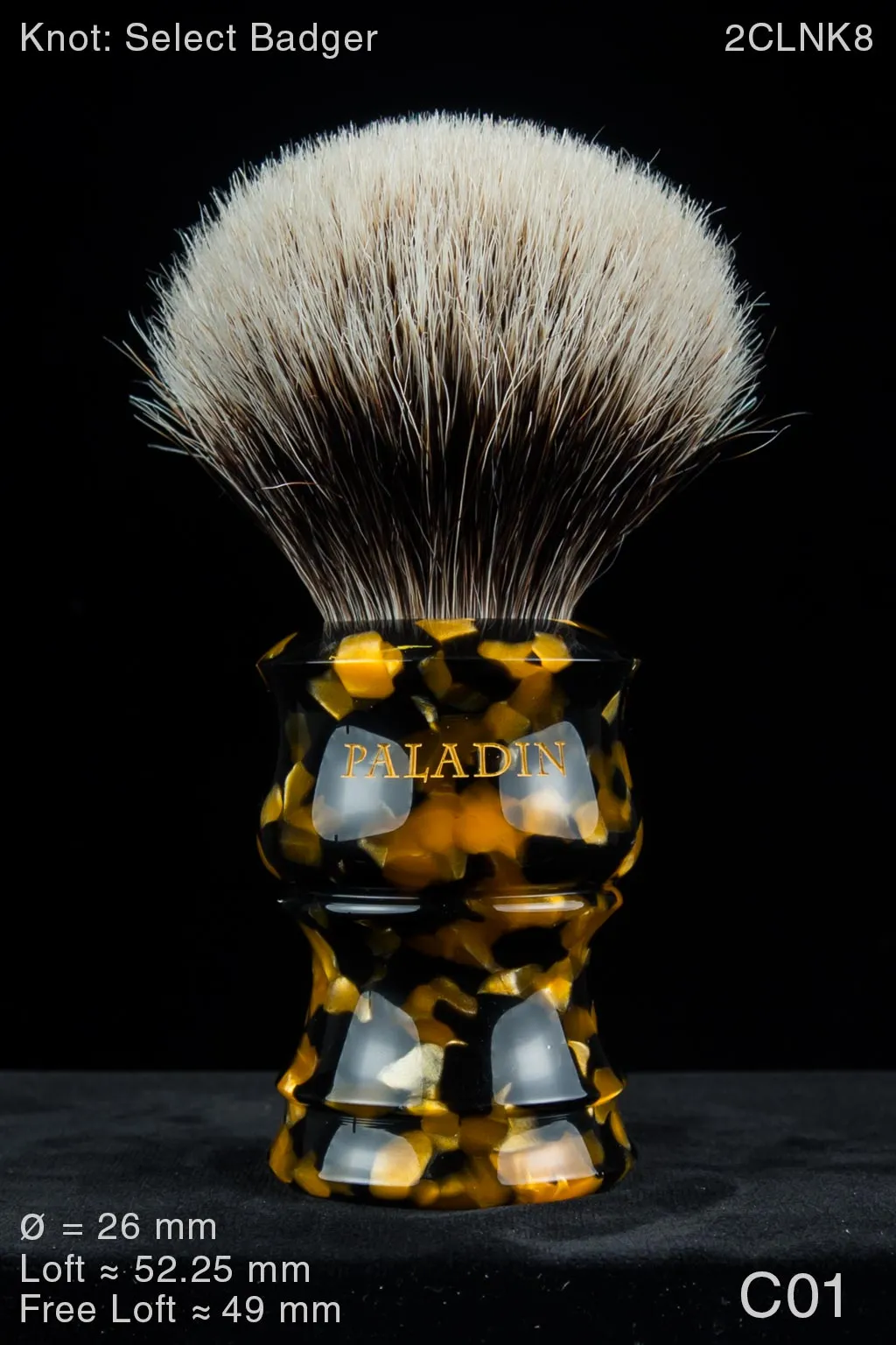 Pirate 26 mm Honey Noire
