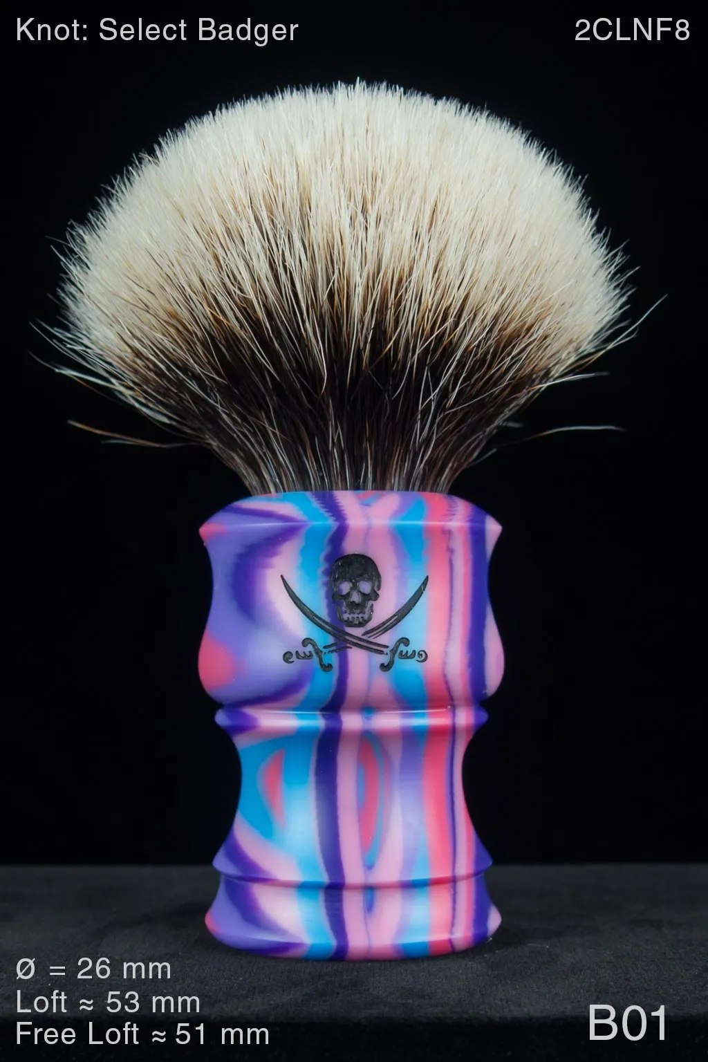 Pirate 26 mm Satin Purple Haze