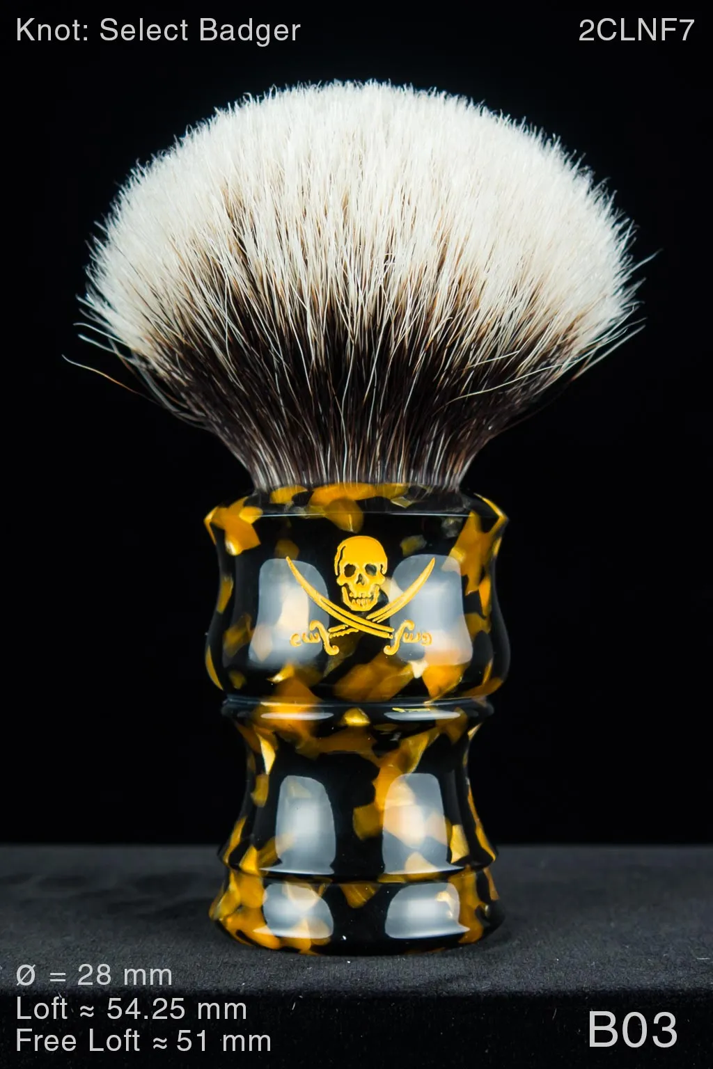 Pirate 28 mm Honey Noire