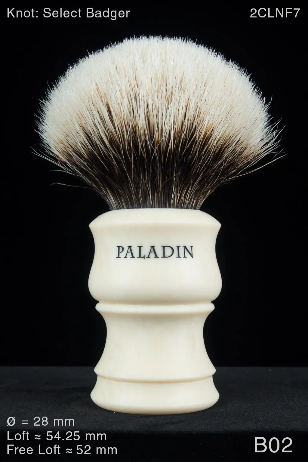 Pirate 28 mm Satin Ivory