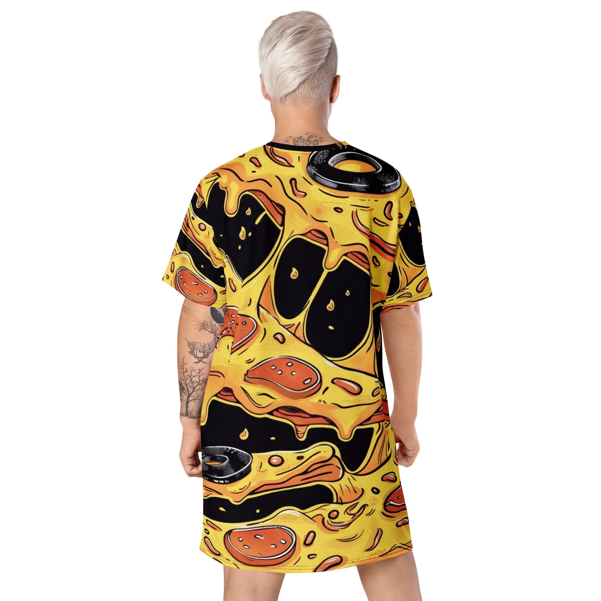 Playful Versatile T-Shirt Dress for Festivals and Raves