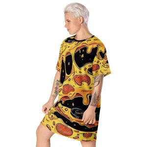 Playful Versatile T-Shirt Dress for Festivals and Raves